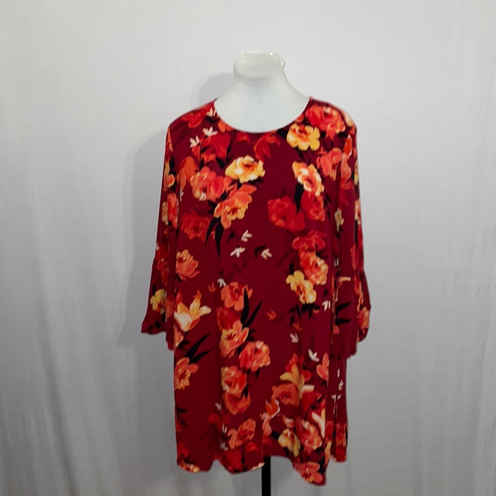H&M Floral Viscose Tunic Size 14 - Never Worn!